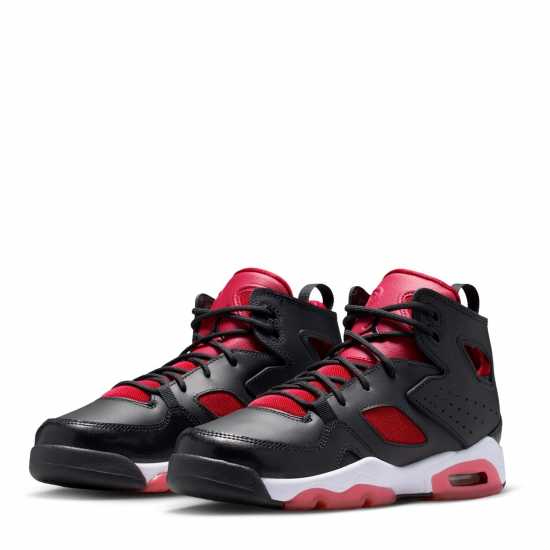 Air Jordan Flight Club '91 Big Kids' Shoes Black/Red Детски маратонки