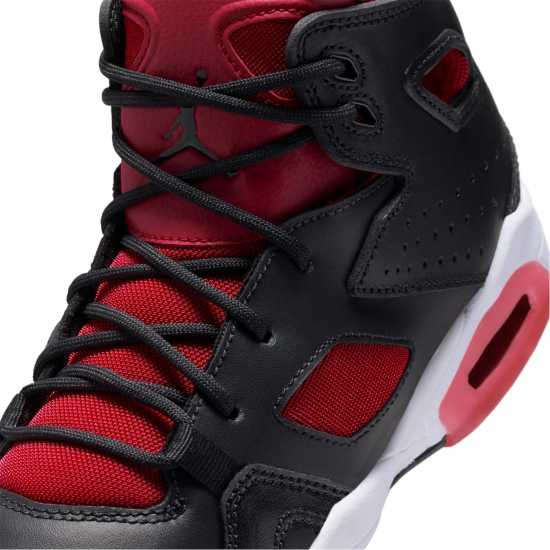 Air Jordan Flight Club '91 Big Kids' Shoes Black/Red Детски маратонки
