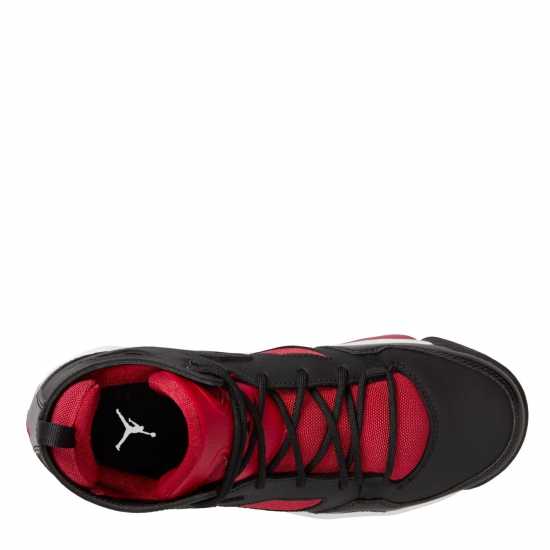 Air Jordan Flight Club '91 Big Kids' Shoes Black/Red Детски маратонки