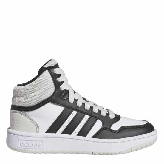 Adidas Hoops 3.0 Mid K Basketball Trainers Unisex Kids  