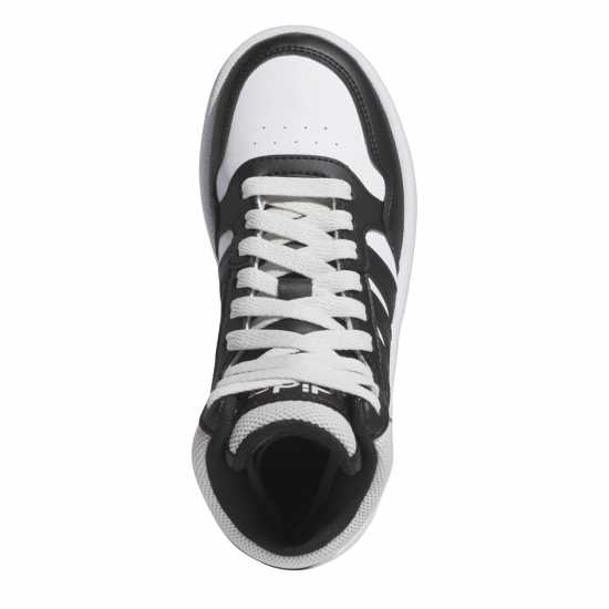 Adidas Hoops 3.0 Mid K Basketball Trainers Unisex Kids  