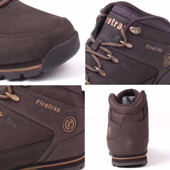 Детски ботуши Firetrap Боти Rhino Boots Juniors Кафяво/Кафяво Firetrap Боти Rhino Boots Juniors Кафяво/Кафяво Детски ботуши