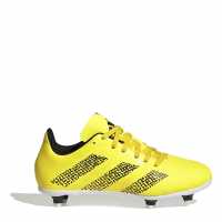Adidas Junior Sg Rugby Boots Yellow/Black Ръгби