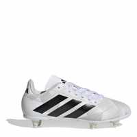 Adidas Junior Soft Ground Rugby Boots Бяло/Черно Adidas Junior Soft Ground Rugby Boots Бяло/Черно