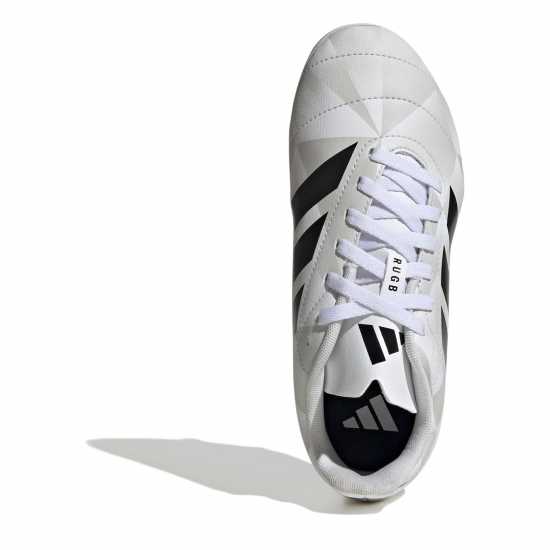 Adidas Junior Soft Ground Rugby Boots Бяло/Черно Adidas Junior Soft Ground Rugby Boots Бяло/Черно