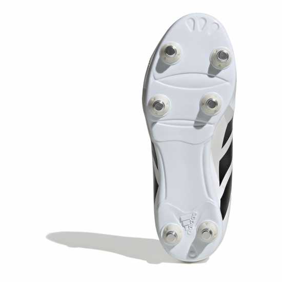 Adidas Junior Soft Ground Rugby Boots Бяло/Черно Adidas Junior Soft Ground Rugby Boots Бяло/Черно