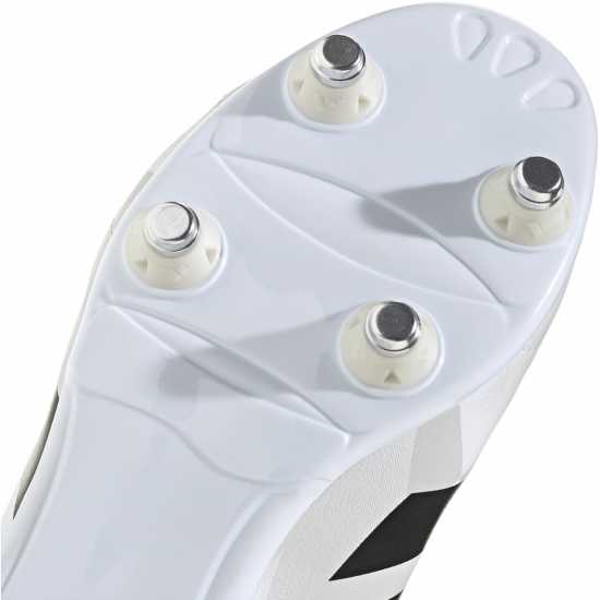 Adidas Junior Soft Ground Rugby Boots Бяло/Черно Adidas Junior Soft Ground Rugby Boots Бяло/Черно