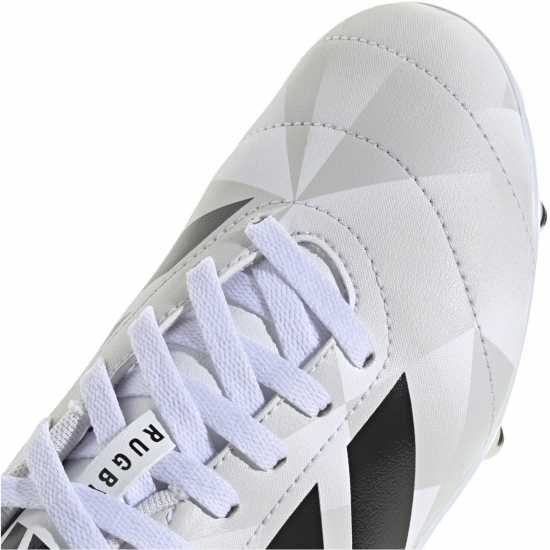 Adidas Junior Soft Ground Rugby Boots Бяло/Черно Adidas Junior Soft Ground Rugby Boots Бяло/Черно