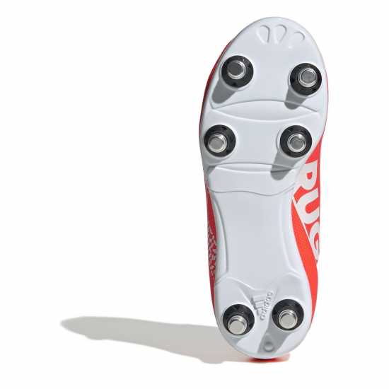 Adidas Junior Soft Ground Rugby Boots Оранжево/Бяло Adidas Junior Soft Ground Rugby Boots Оранжево/Бяло