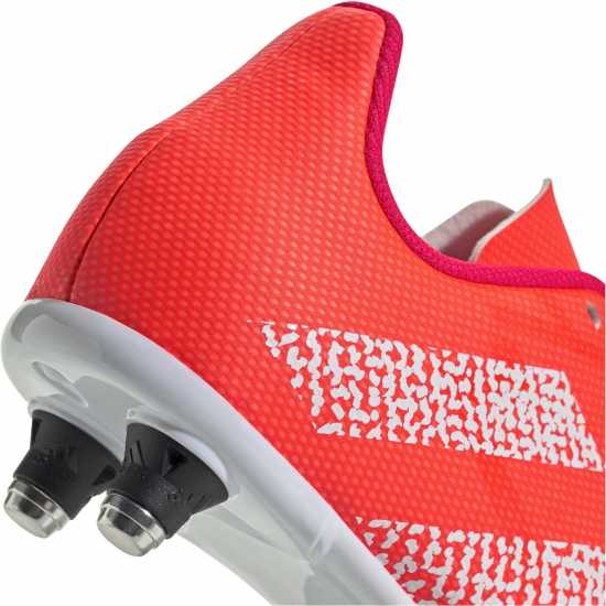 Adidas Junior Soft Ground Rugby Boots Оранжево/Бяло Adidas Junior Soft Ground Rugby Boots Оранжево/Бяло