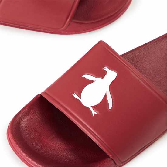 Original Penguin Pier Slide Mens Red 