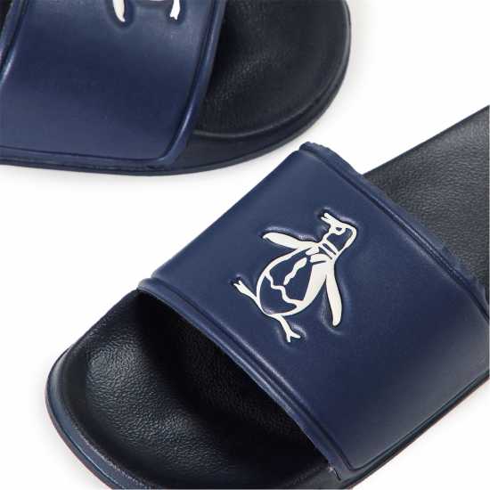 Original Penguin Pier Slide Mens Blue 