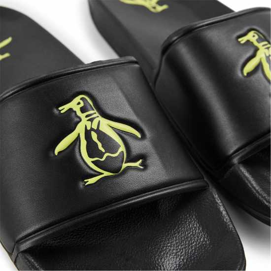 Original Penguin Pier Slide Mens Black 