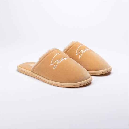 Siksilk Slider Sn99 Бяло/Бежово Мъжки сандали и джапанки