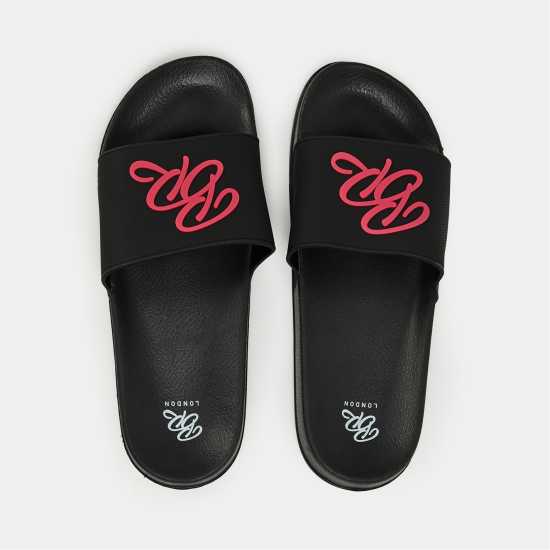 Born Rich Men's Barreca Slider Slippers Черен 