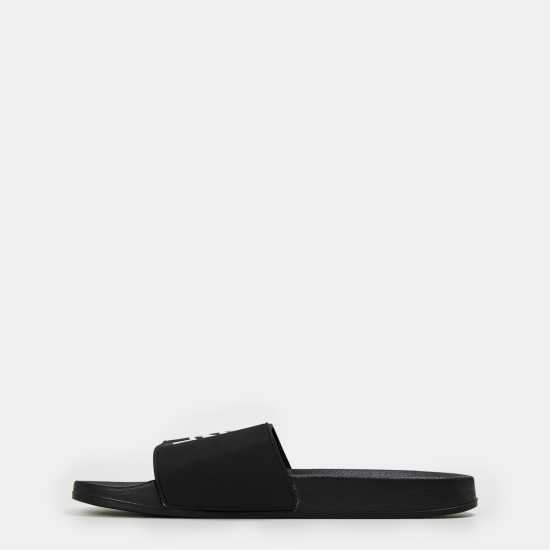 Born Rich Men's Barreca Slider Slippers Чернобял 
