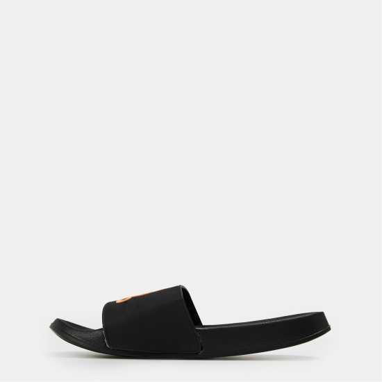 Born Rich Men's Barreca Slider Slippers Чернооранжево 