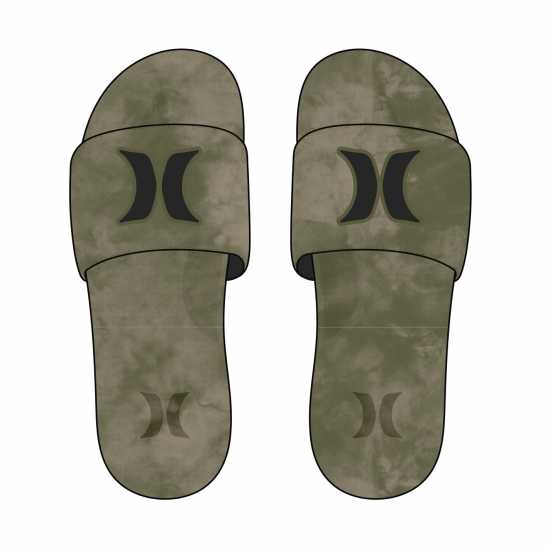 Мъжки Сандали Hurley Tier Sandals Mens Олива/Черно 