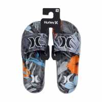Мъжки Сандали Hurley Tier Sandals Mens Черно/Оранжево 
