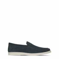 Fabric Suede Loafer Sn99 Blue Мъжки обувки