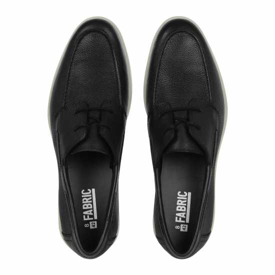 Fabric Leather Lace Sn99 Black Мъжки обувки