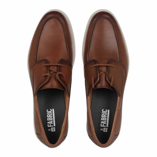 Мъжки обувки Fabric Leather Lace Boat Shoes Mens Захарено кафяво Fabric Leather Lace Boat Shoes Mens Захарено кафяво Мъжки обувки