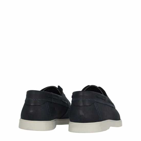 Мъжки обувки Fabric Leather Lace Boat Shoes Mens Морска синьо Fabric Leather Lace Boat Shoes Mens Морска синьо Мъжки обувки