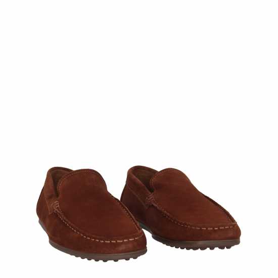 Fabric Mocc Suede Sn99 Brown Мъжки обувки