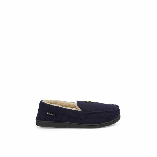 Чехли Lyle And Scott Lyle Aspen Moccasin Slipper Морска синьо Lyle And Scott Lyle Aspen Moccasin Slipper Морска синьо Чехли