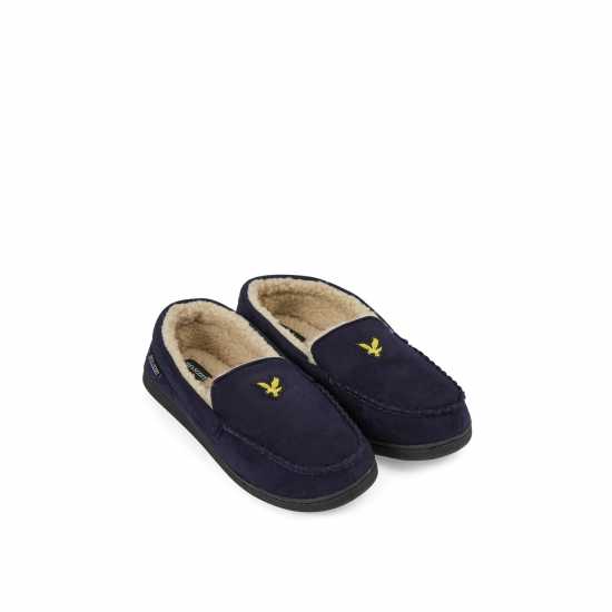 Чехли Lyle And Scott Lyle Aspen Moccasin Slipper Морска синьо Lyle And Scott Lyle Aspen Moccasin Slipper Морска синьо Чехли
