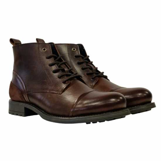 Firetrap Focus Boots Mens Кафяво Мъжки боти и ботуши