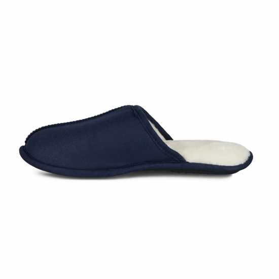 Farah Ahlers Tan Slipper Navy Farah Ahlers Tan Slipper Navy