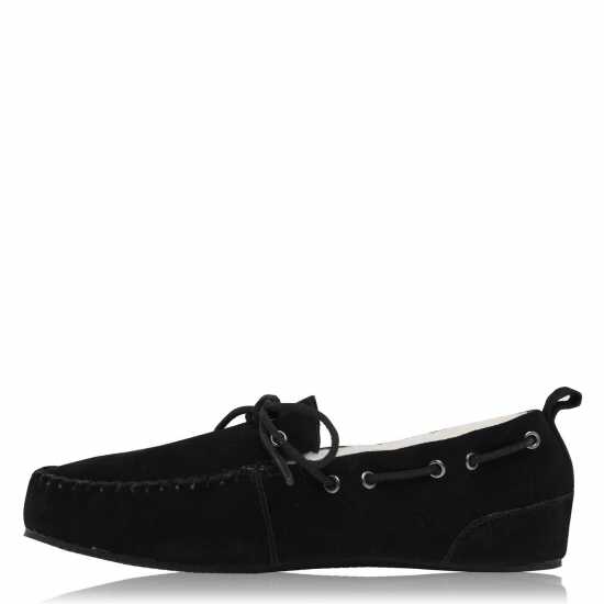 Superdry Moccasin Slippers Black 02A Чехли