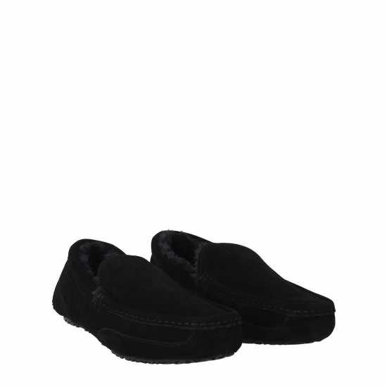 Jack Wills Moccasin Slippers Черно 