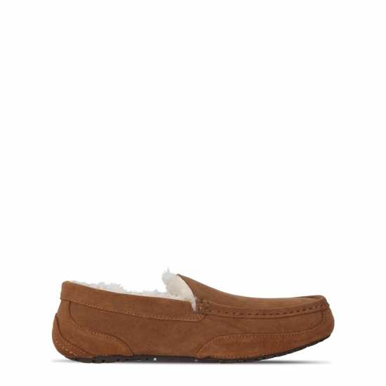 Чехли Jack Wills Moccasin Slippers Кафяво Jack Wills Moccasin Slippers Кафяво Чехли