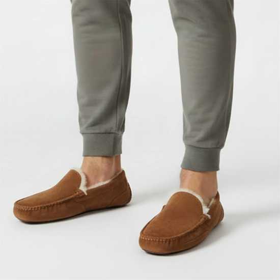 Jack Wills Moccasin Slippers Кафяво 