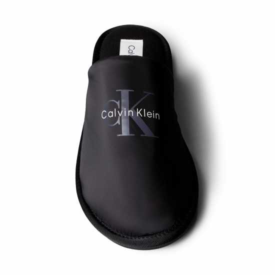 Calvin Klein Ck L Mono Mule Slipp Sn54 Triple Black 