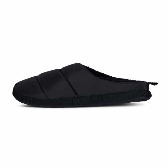 Farah Mens Slippers- Tommer Black Farah Mens Slippers- Tommer Black