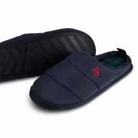 Farah Mens Slippers- Tommer Navy 