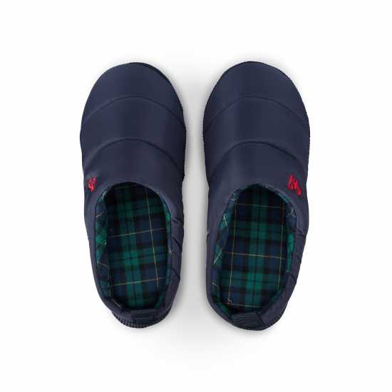 Farah Mens Slippers- Tommer Navy Farah Mens Slippers- Tommer Navy
