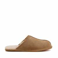 Dune London Forage Moccasin Slippers Tan Suede 350 Чехли