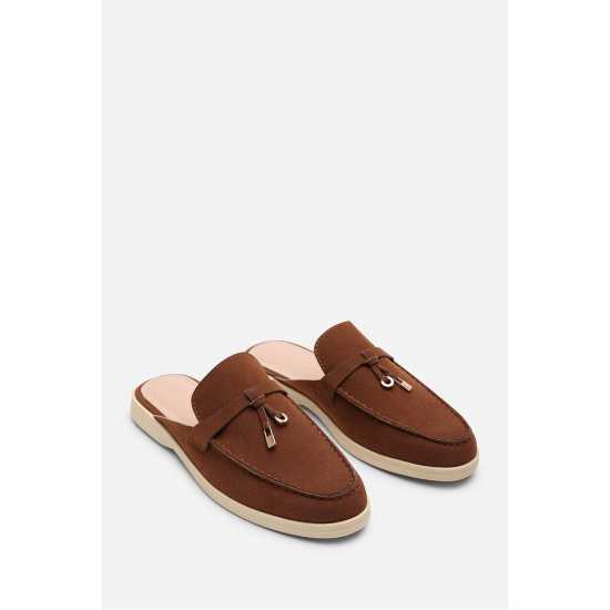 Where’S Flat Slip On Loafer With Tassel Detail  