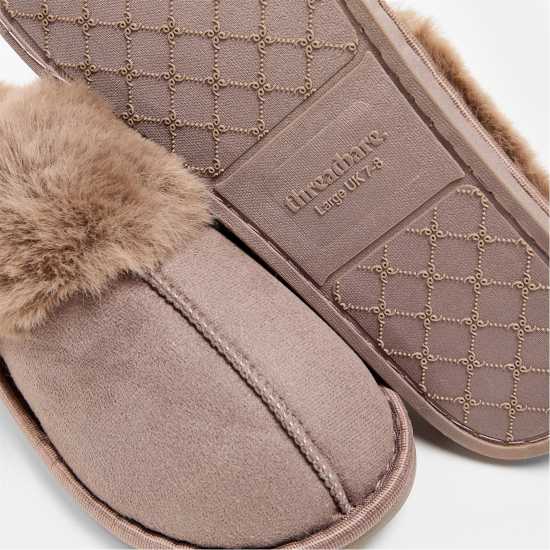 Threadbare Solace Slipper Ld99 Mink 