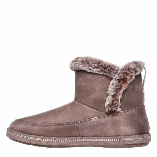 Skechers Cozy Campfire Full Fit Slippers Womens Dark Taupe 