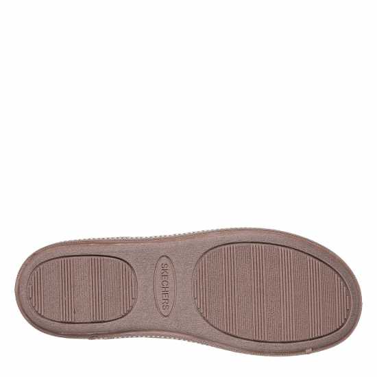 Skechers Cozy Campfire Full Fit Slippers Womens Dark Taupe 