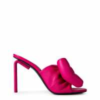 Чехли Off White Bow 115 Leather Mule Slippers Off White Bow 115 Leather Mule Slippers Чехли