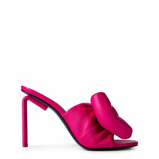 Чехли Off White Bow 115 Leather Mule Slippers Off White Bow 115 Leather Mule Slippers Чехли