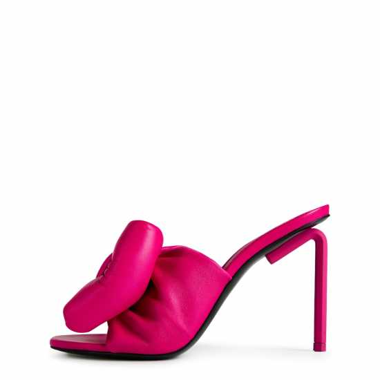 Чехли Off White Bow 115 Leather Mule Slippers Off White Bow 115 Leather Mule Slippers Чехли