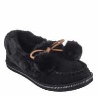 Skechers Women's Cozy Campf Slippers Black 