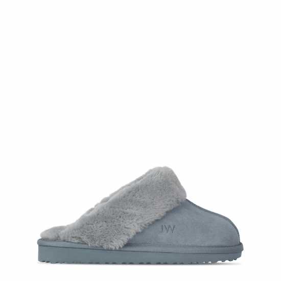 Чехли Jack Wills Mule Slippers Синьо Jack Wills Mule Slippers Синьо Чехли